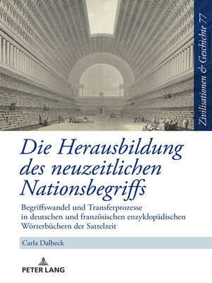 cover image of Die Herausbildung des neuzeitlichen Nationsbegriffs